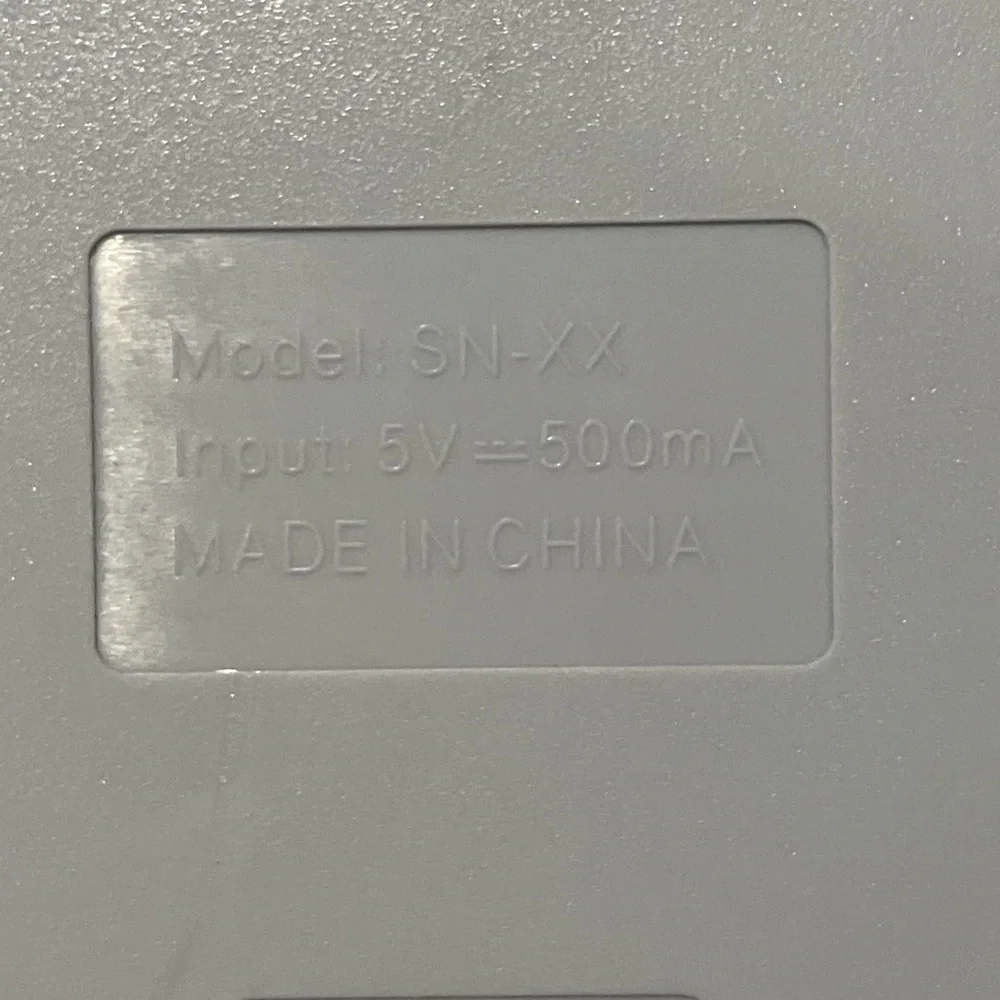 Classic Gaming Console - Gray and Purple mock mini snes